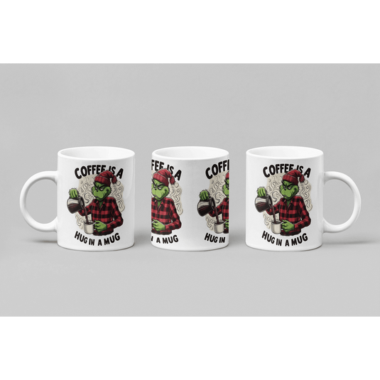 Чаша Grinch Coffee is a Hug in a Mug