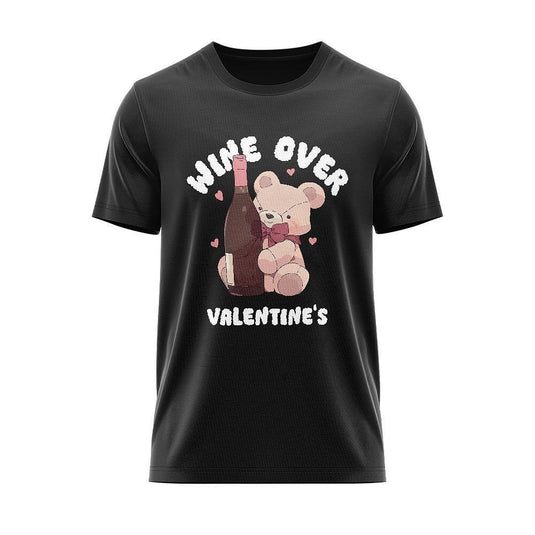 Тениска Wine Over Valentine's
