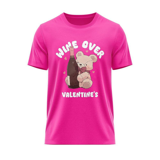 Тениска Wine Over Valentine's
