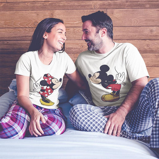 Комплект Тениски за Двойки Mickey Mouse & Minnie Mouse 2