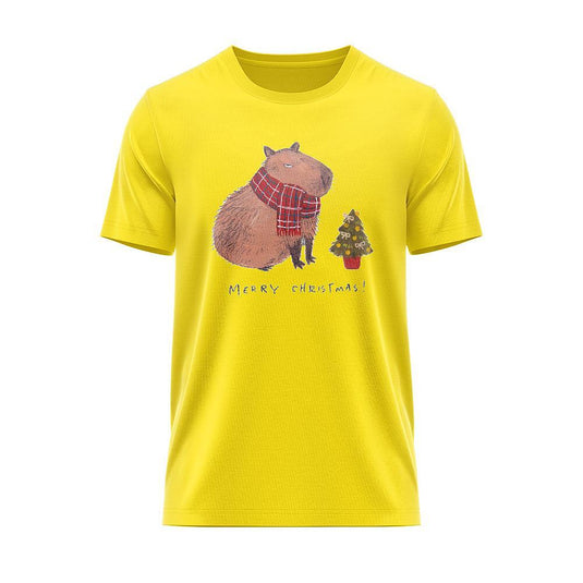Тениска Merry Christmas Capybara Mood CHR_39