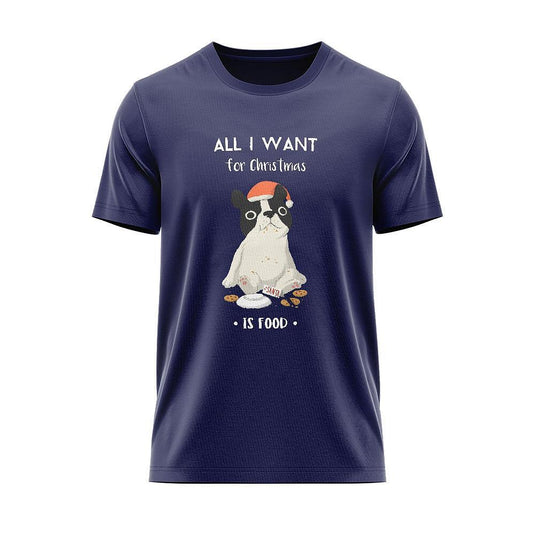 Тениска Christmas All I Want For Christmas Is Food CHR_49