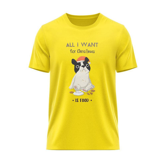 Тениска Christmas All I Want For Christmas Is Food CHR_49
