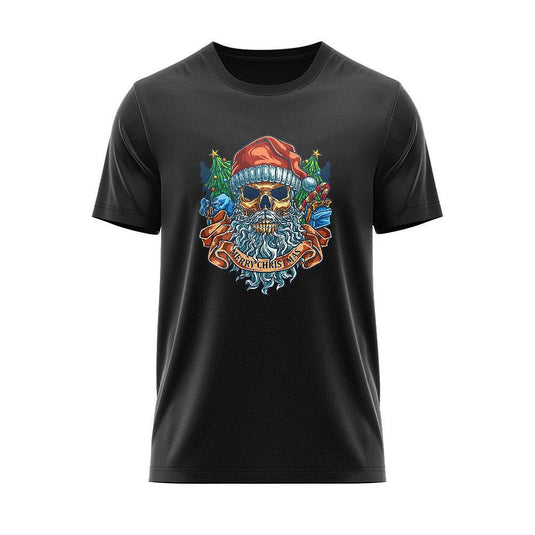 Тениска Skull Santa With Presents 2 CHR_20