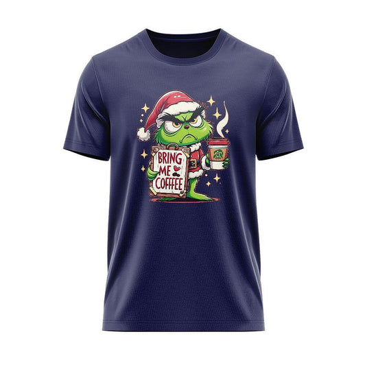 Тениска Christmas Grinch Bring Me Coffee CHR_43