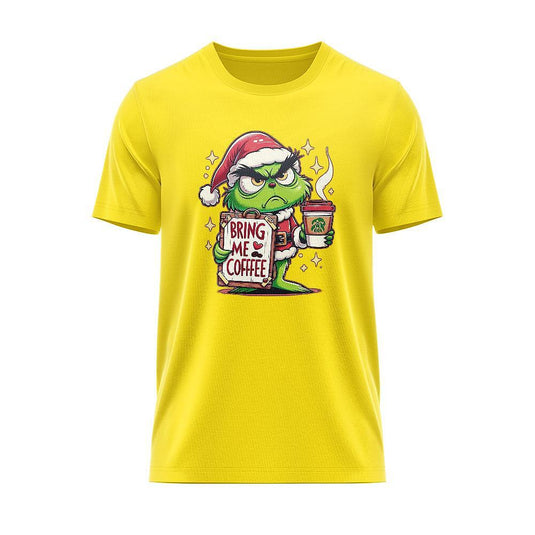 Тениска Christmas Grinch Bring Me Coffee CHR_43