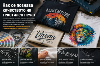Как се познава качеството на текстилния печат