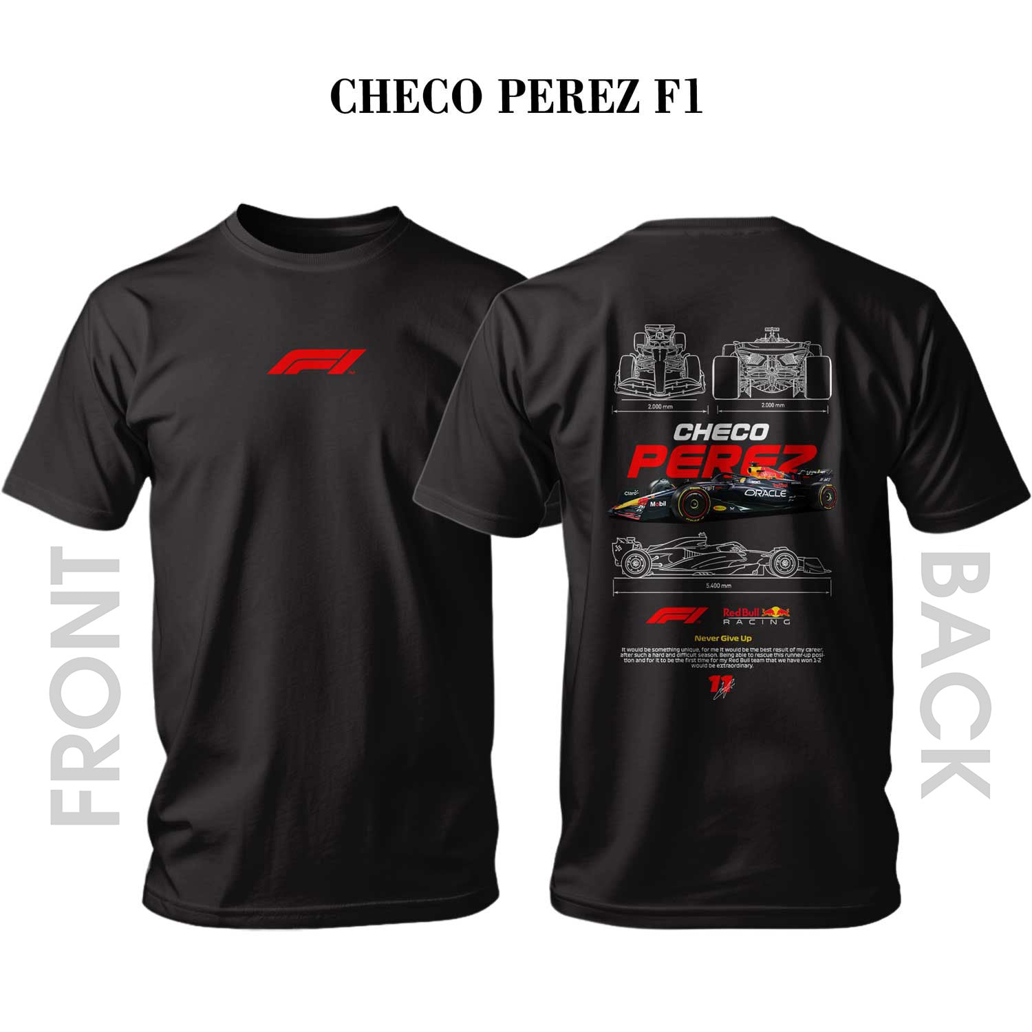 Тениска CHECO PEREZ F1