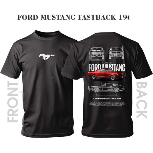 Тениска Ford Mustang Fastback 1965