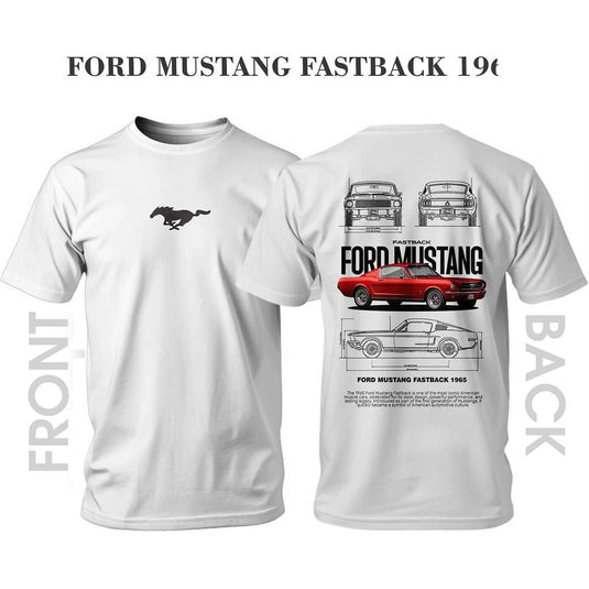 Тениска Ford Mustang Fastback 1965