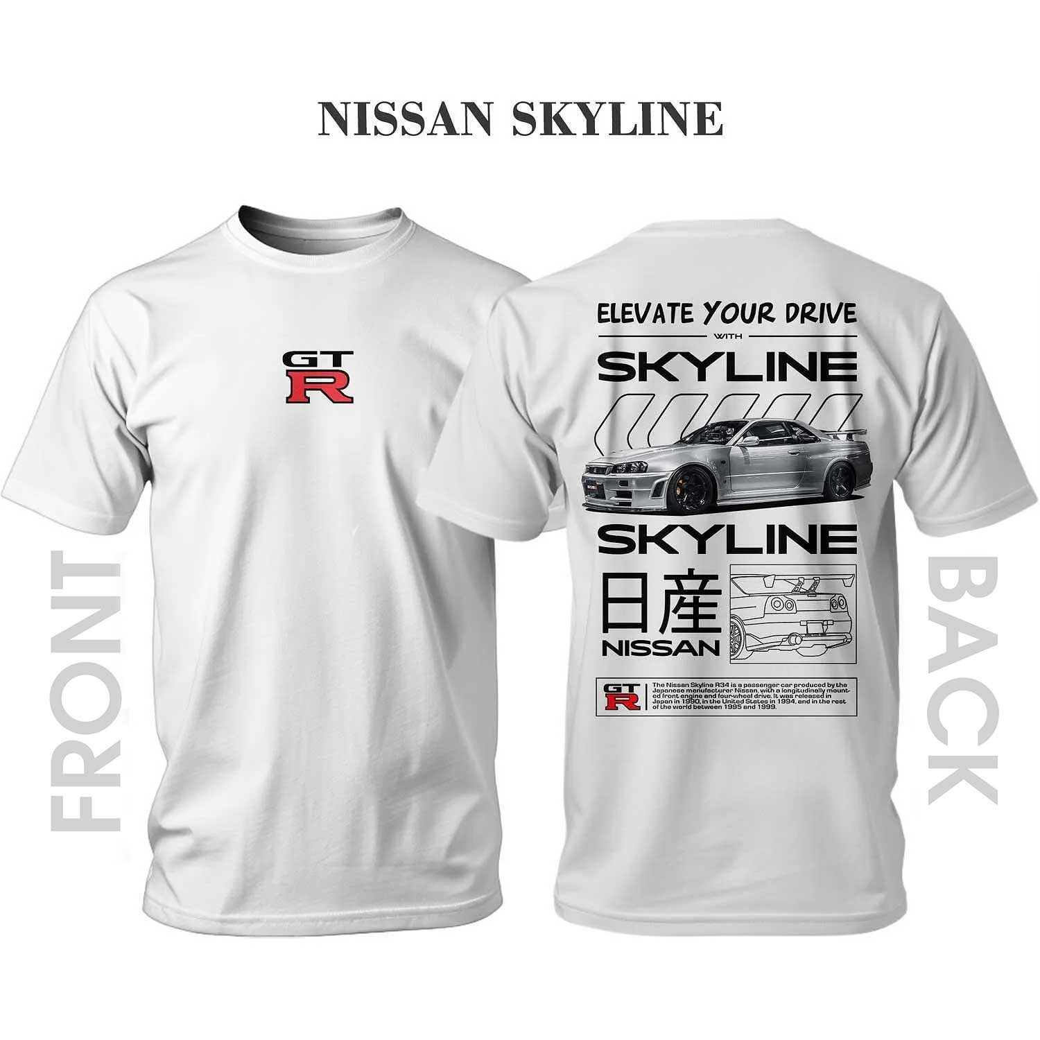 Тениска Nissan SKYLINE GTR