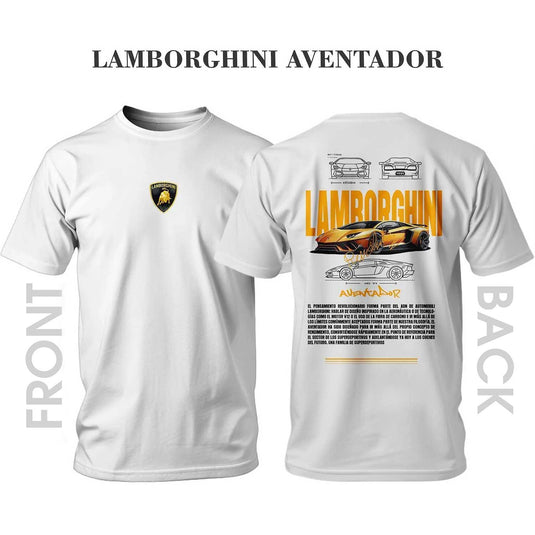 Тениска YELLOW LAMBORGHINI AVENTADOR
