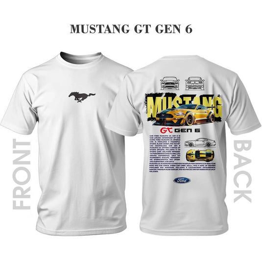 Тениска MUSTANG YELLOW GT-GEN 6