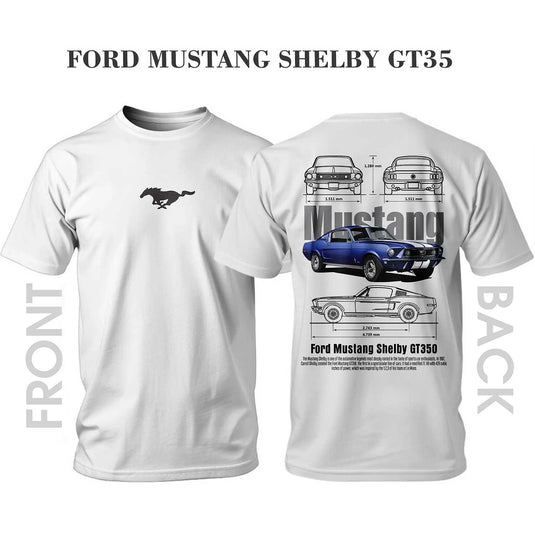 Тениска BLUE MUSTANG SHELBY GT350