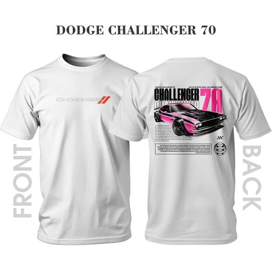 Тениска BLACK PINK DODGE CHALLENGER 70