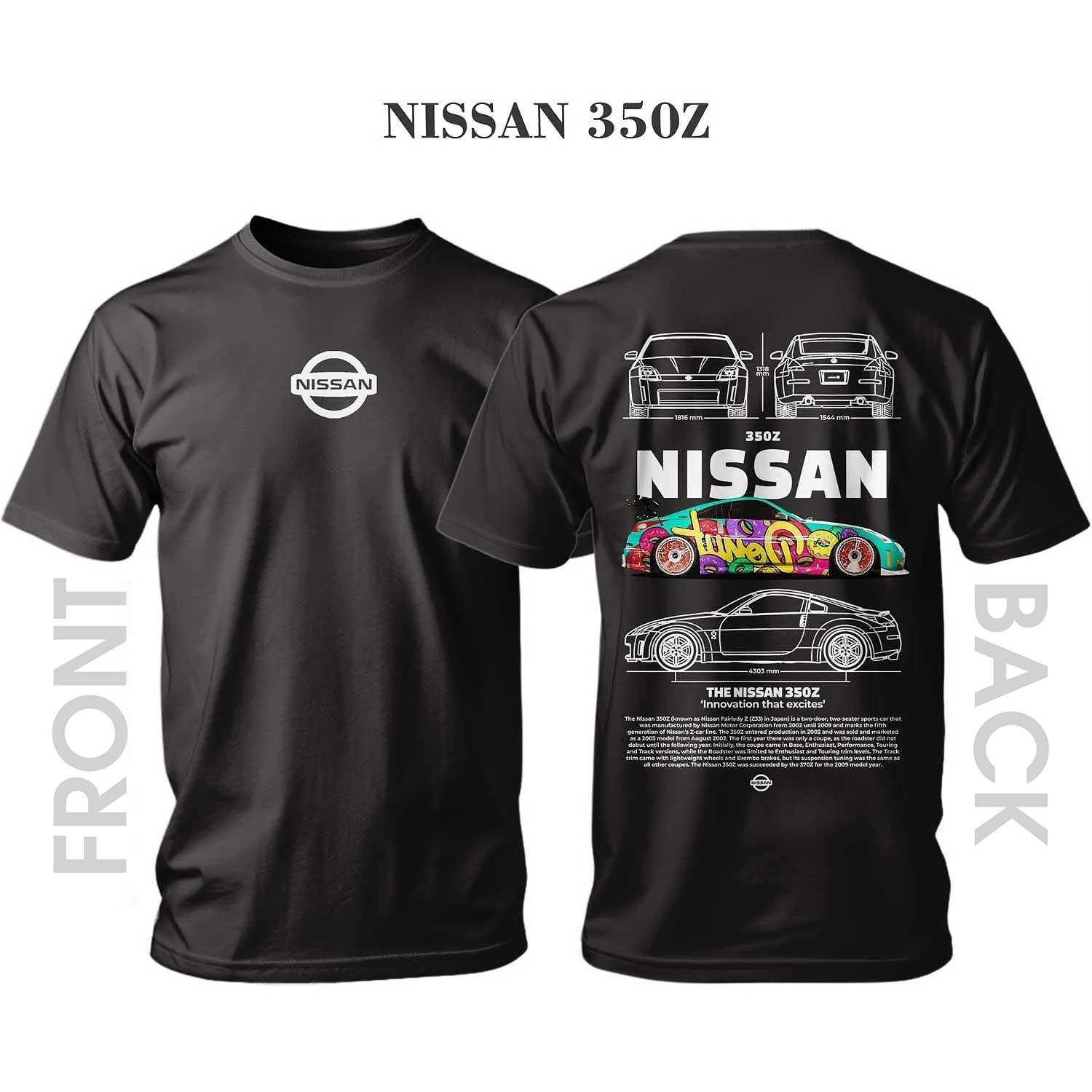 Тениска NISSAN 350Z DONUT GRAFFITI