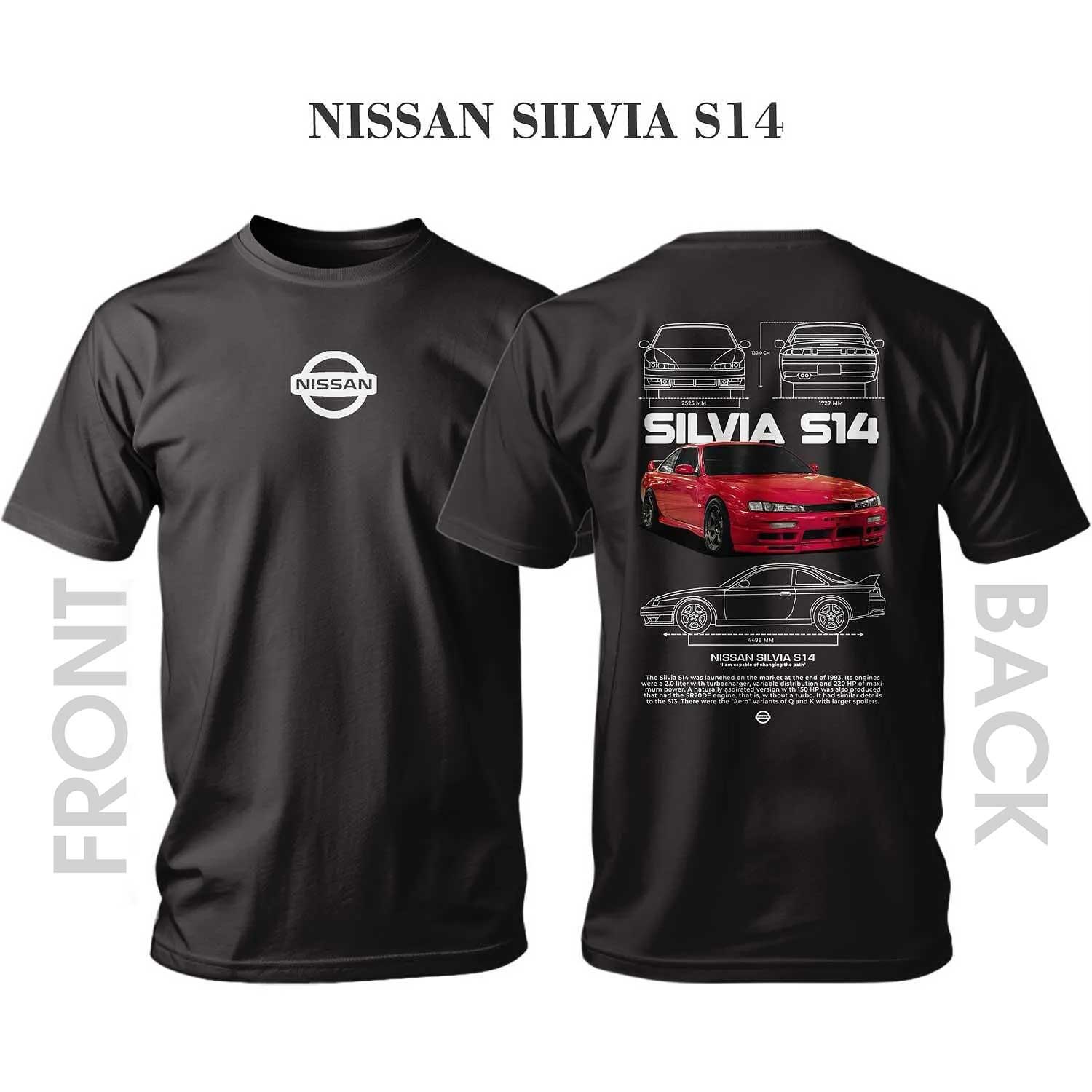 Тениска NISSAN SILIVA RED S14