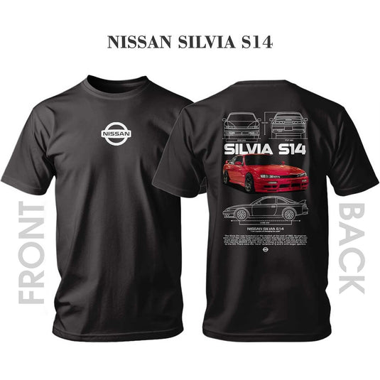 Тениска NISSAN SILIVA RED S14