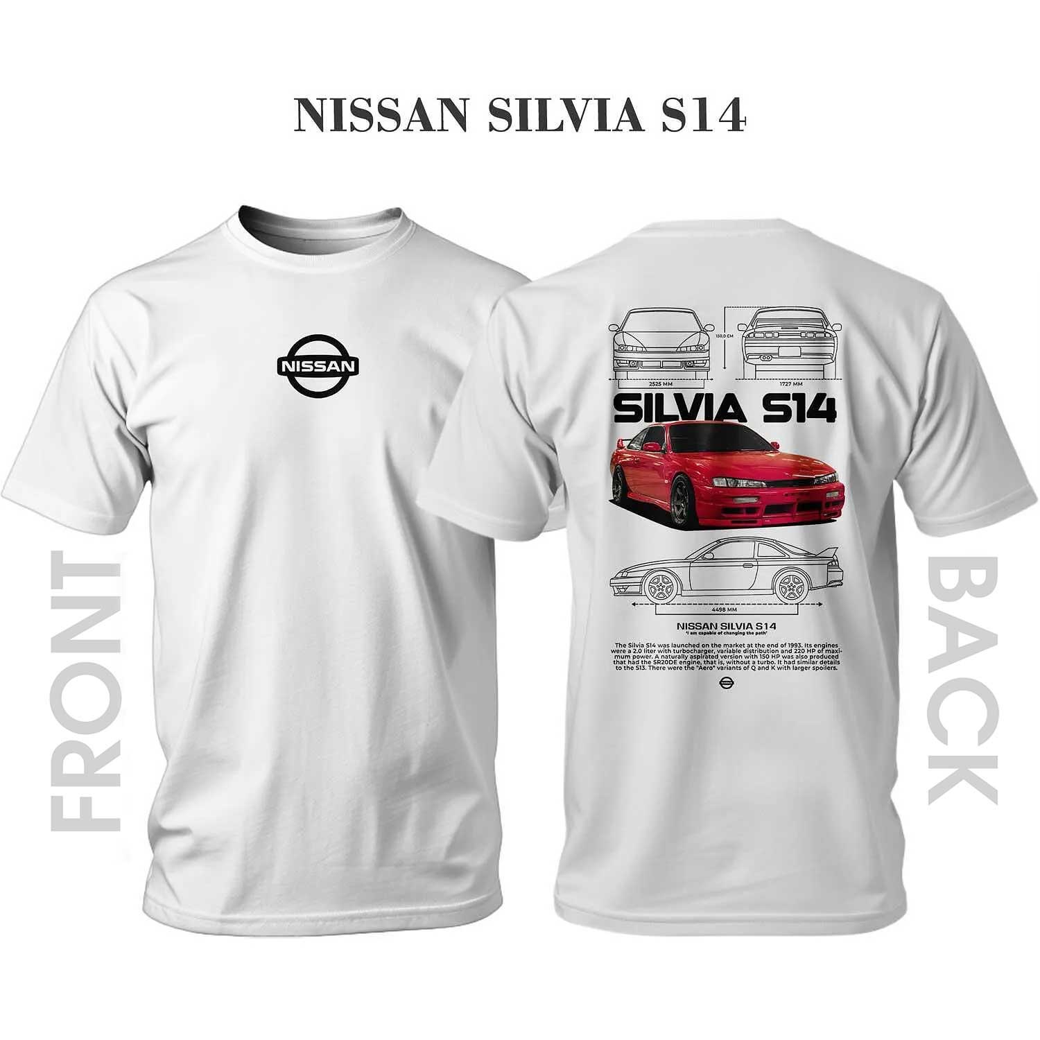 Тениска NISSAN SILIVA RED S14