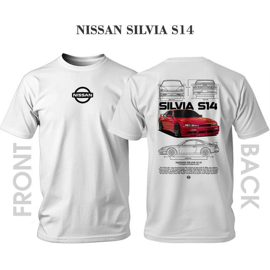 Тениска NISSAN SILIVA RED S14