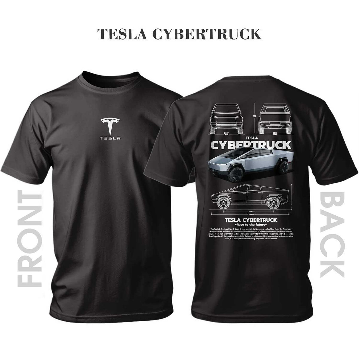 TESLA CYBERTRUCK T-shirt
