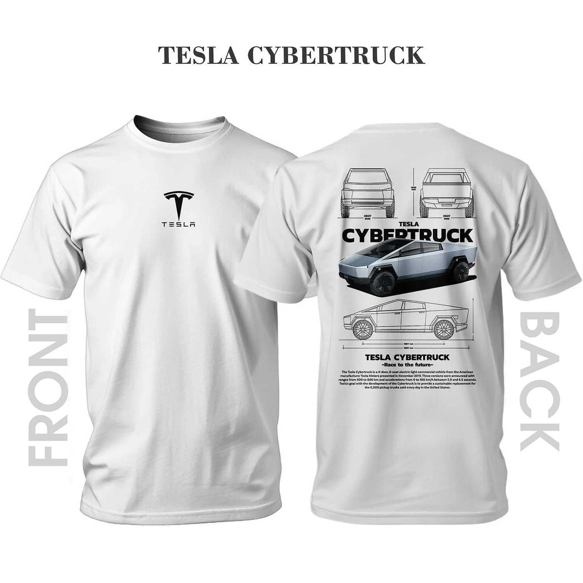 TESLA CYBERTRUCK T-shirt