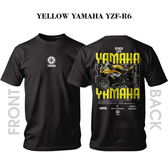 T-Shirt YELLOW Yamaha YZF-R6