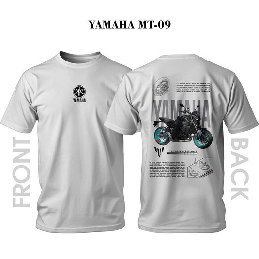 T-shirt BLACK Yamaha MT-09