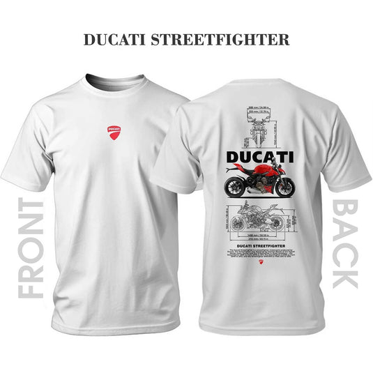 Тениска RED/BLACK Ducati Streetfighter