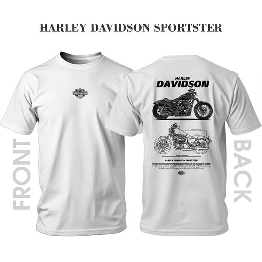 Тениска BLACK HARLEY DAVIDSON SPORTSTER