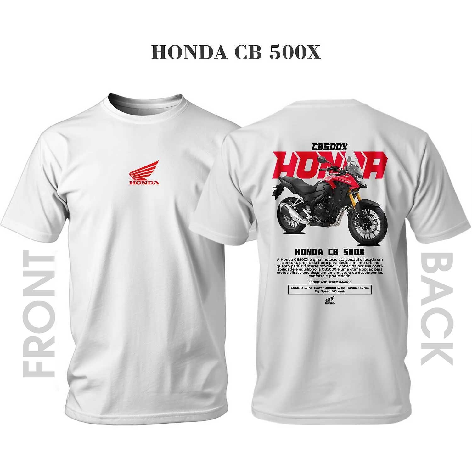 T-shirt RED Honda CB500X
