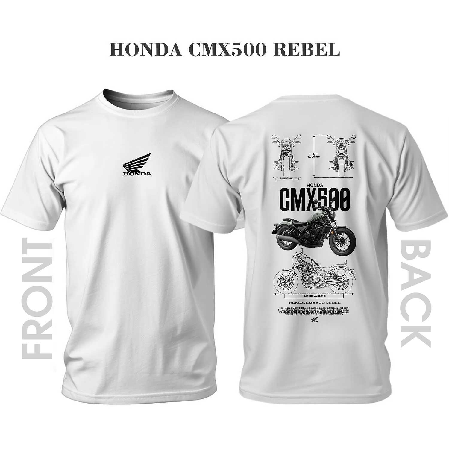 T-shirt Honda CMX500 REBEL