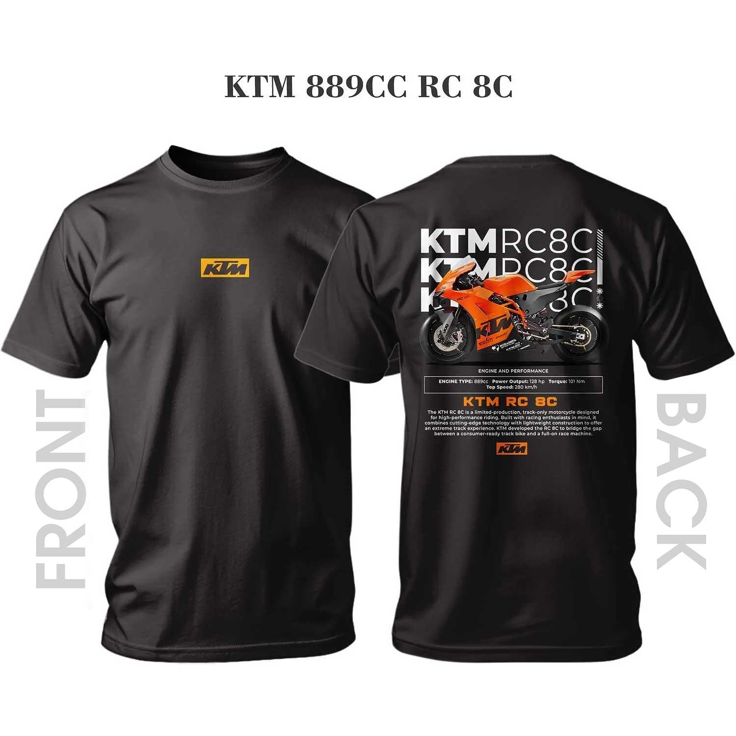 Тениска ORAGNE KTM RC 8C