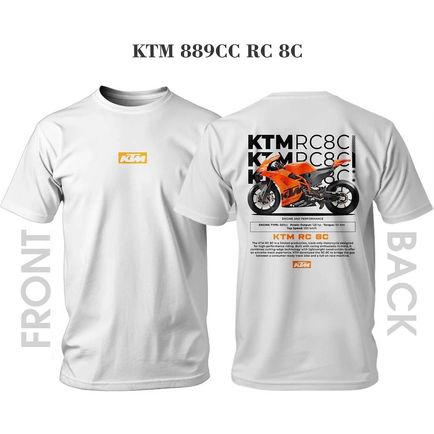 Тениска ORAGNE KTM RC 8C