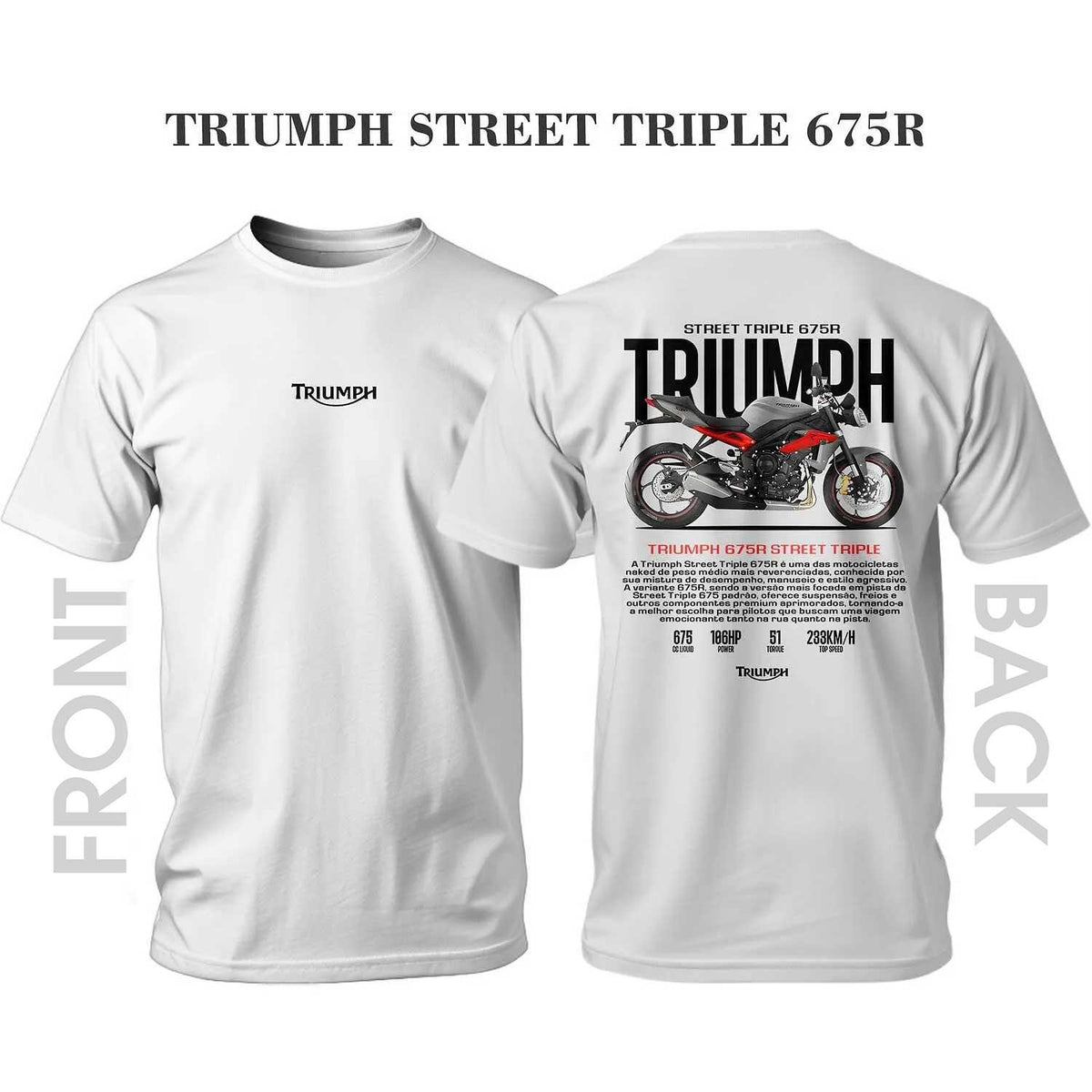 Triumph 675R Street Triple T-shirt