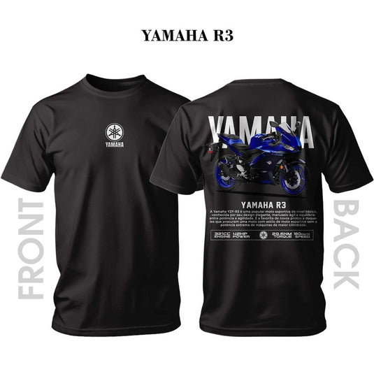 Тениска YAMAHA BLUE YZF-R3