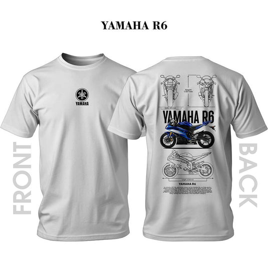 Тениска YAMAHA BLUE YZF-R6