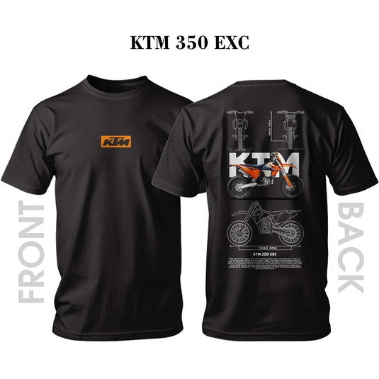 Тениска KTM Orange 350 EXC