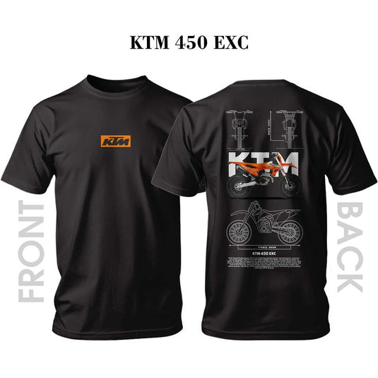 Тениска KTM Orange 450 EXC