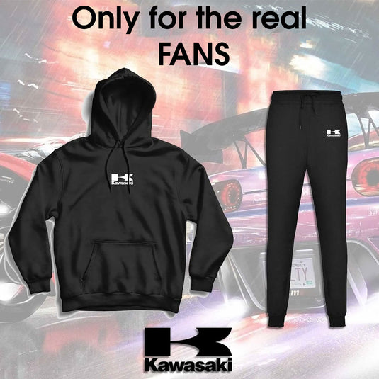 KAWASAKI Hoodie and Track Pants Set