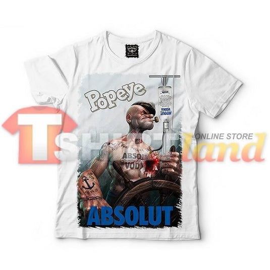 Тениска "Absolut - Popeye The Sailor" F6