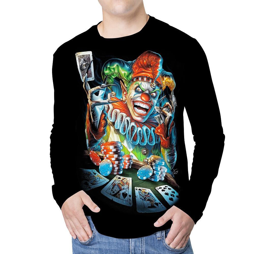 Блуза с дълъг ръкав Mad Joker Poker GR-761