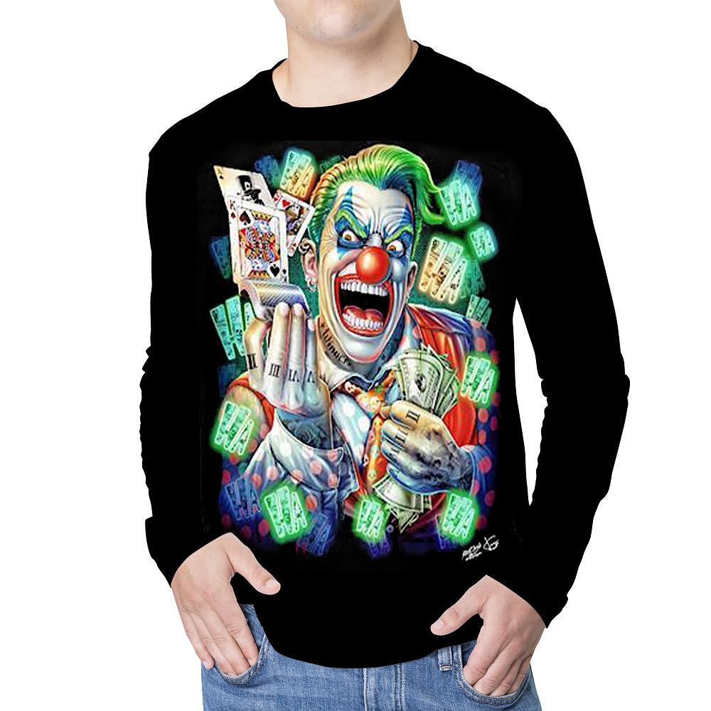 Блуза с дълъг ръкав Mad Joker with Money 4D-26