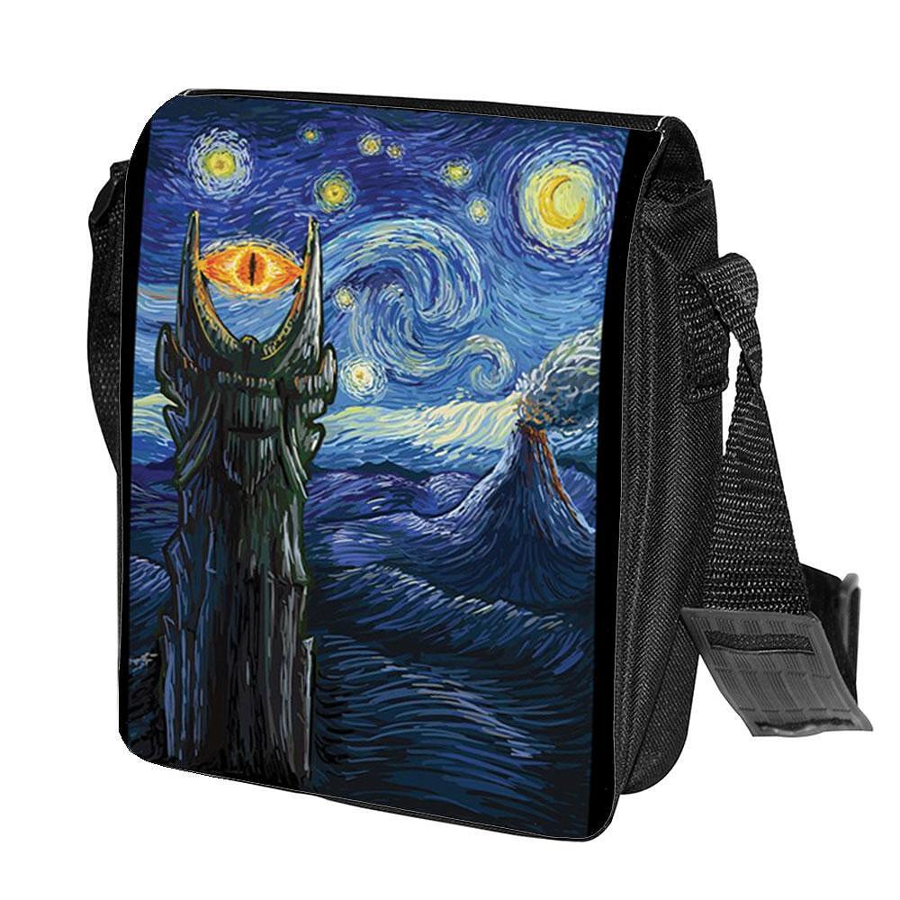 Shoulder Bag Sauron's Eye - Starry Night