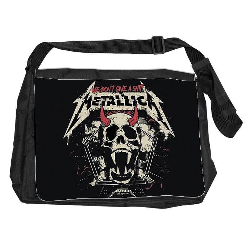 Shoulder Bag Music Life - Metallica Devil's Skull