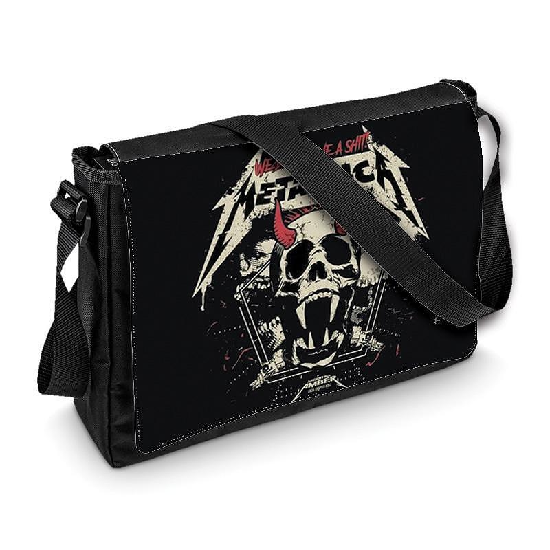 Shoulder Bag Music Life - Metallica Devil's Skull