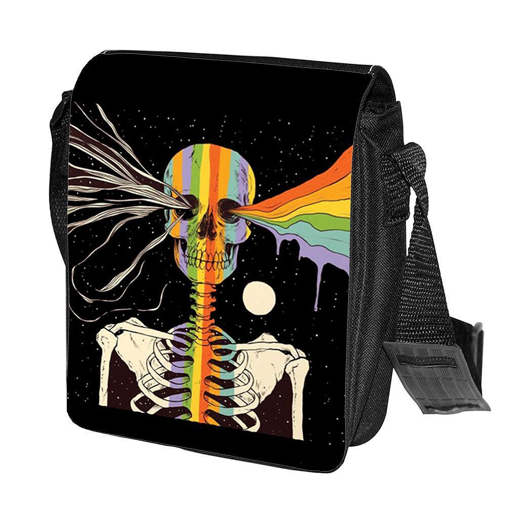 Art Skeleton Shoulder Bag