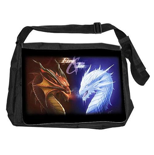 Shoulder Bag Fire and Ice Dragons