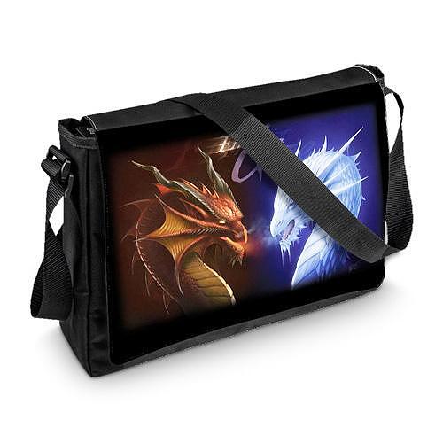 Shoulder Bag Fire and Ice Dragons