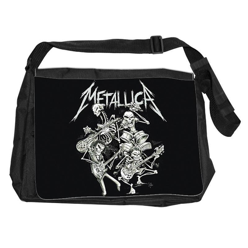 Shoulder Bag Music Life - Metallica Skeleton Dance